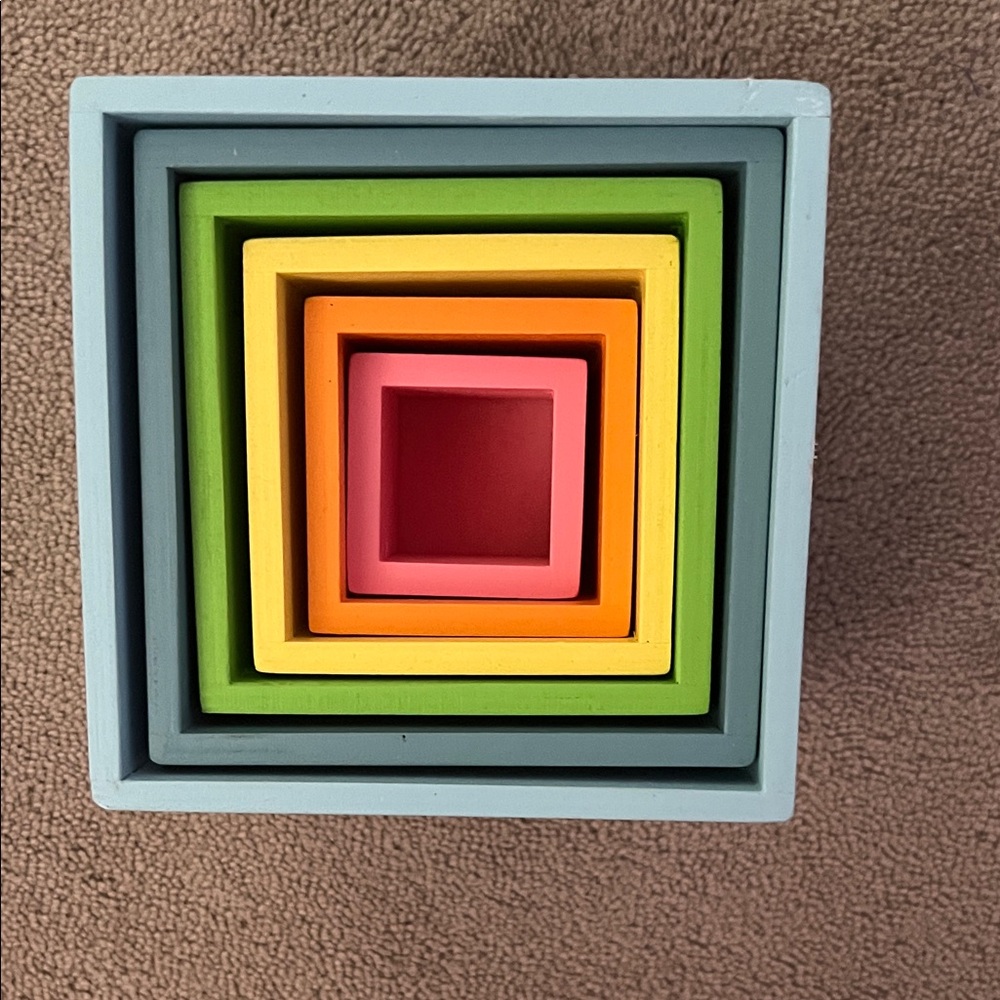 Colorful Nesting Boxes